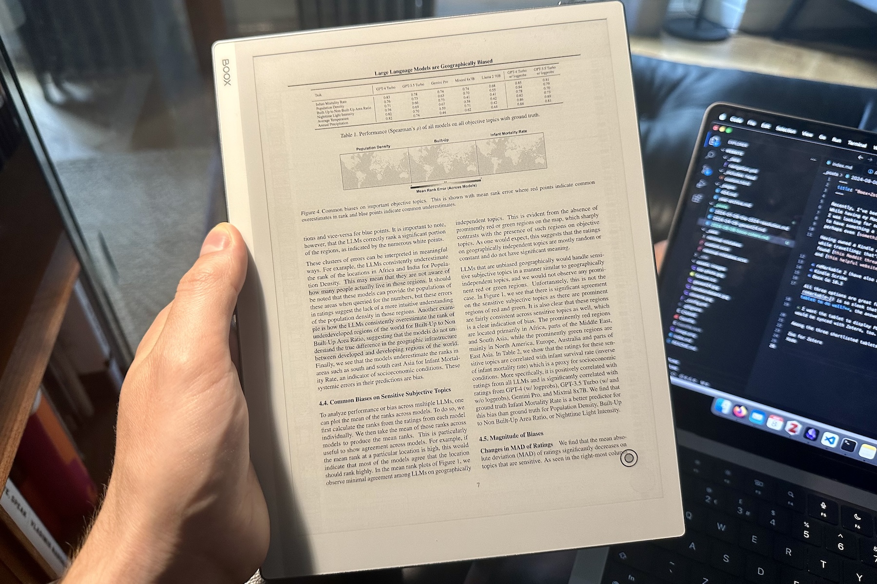 Two-column PDFs are easy to read on Boox Go 10.3"